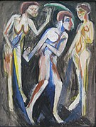 Ernst Ludwig Kirchner, Ples žena, 1915.