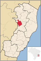 Pancas – Mappa