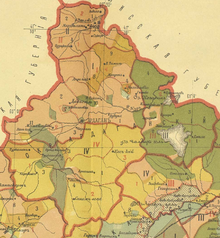 Ethnographic map of Ardahan okrug in 1902 Ethnographic map of the Ardahan Okrug-1902.png