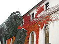 Facade with Lion Sculpture - Prague - Czech Republic.jpg