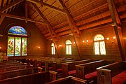 Faith Chapel, Jekyll Island, Georgia, U.S. This is an image of a place or building that is listed on the National Register of Historic Places in the United States of America. Its reference number is 71000277. A contributing property to Jekyll Island Historic District This is an image of a place or building that is listed on the National Register of Historic Places in the United States of America. Its reference number is 72000385. .