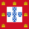 Flagge des Königreichs Portugal (1485–1495) Typ 2.svg