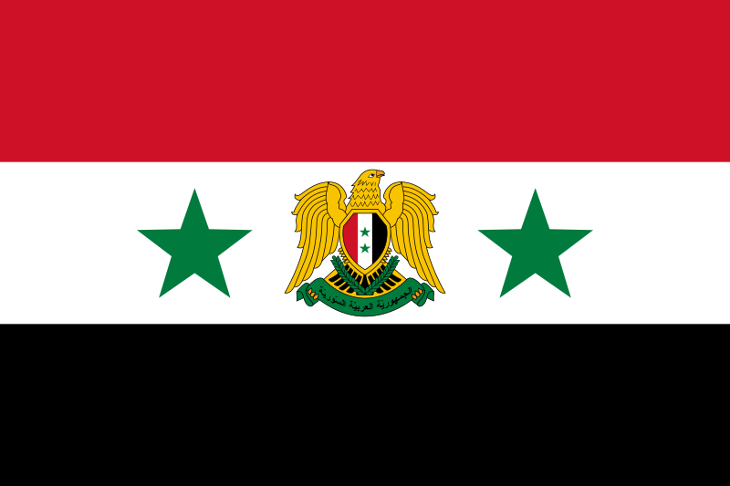 File:Flag of the Minister of Defense (Syria).svg