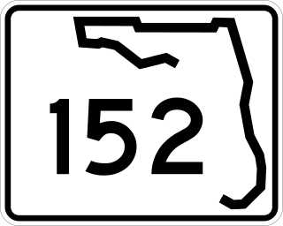 <span class="mw-page-title-main">Florida State Road 152</span> State highway in Florida, United States