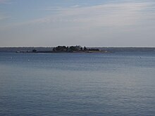 Fox Island in 2008 from North Kingstown