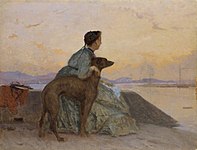妻と犬 (1871)