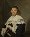 Huwelijksportret van Maria Pietersdr Olycan (1607- ?); (circa 1638) Museu de Arte de São Paulo