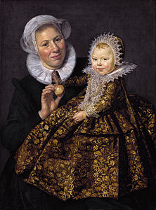 Frans Hals (1580-1666), Catharina Hooft et sa nourrice.