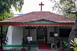 Front view of Clarinda Church, Palayamkottai, Tamil Nadu