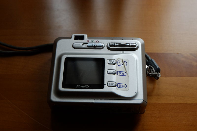 File:FujifilmFinePixF401Rear.JPG