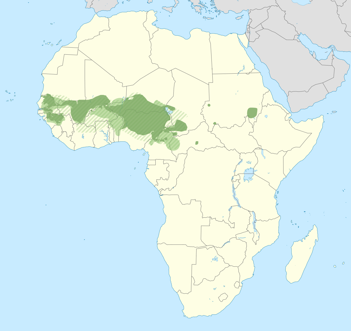 hausa language map