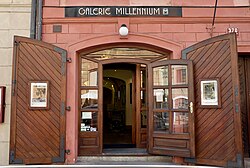 Galerie Millennium, Tržiště 5, Malá Strana, Praha 1