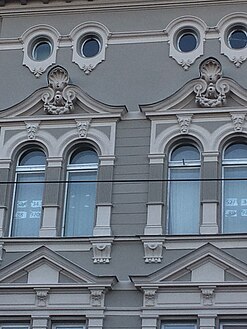 Detail of a window decoration