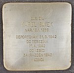 Lapide commemorativa per Karel Sinek (Brno) .jpg