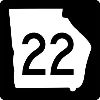<span class="mw-page-title-main">Georgia State Route 22</span> State highway in Georgia