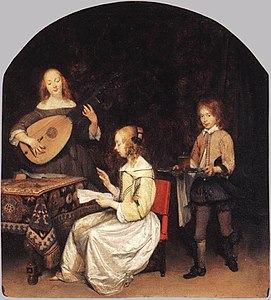 Le Concert, 1657 Musée du Louvre
