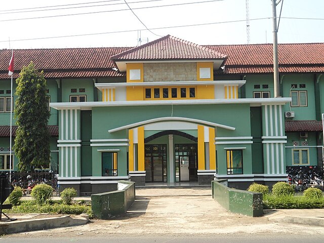 File Gerbang Sekolah Smk Negeri 1 Bawang Jpg Wikimedia Commons