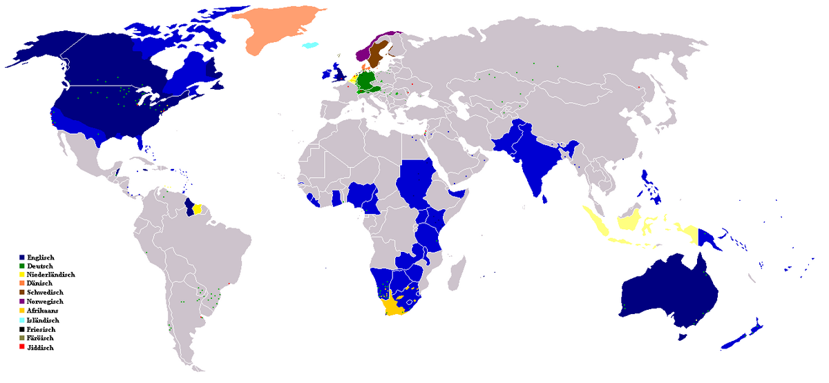 Germanische Sprachen Wikipedia