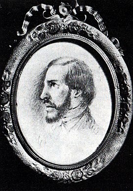 Gheorghe Tattarescu - Nicolae Bălcescu (1846-1847) de la Muzeul Gheorghe Tattarescu