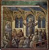 Giotto di Bondone - Legend of St Francis - 18. Apparition at Arles - WGA09143.jpg