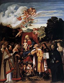 Pala di San Gottardo (1516-1517), Milano, Pinacoteca di Brera