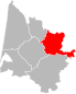Arrondissement de Libourne : cantons du Libournais-Fronsadais, des Coteaux de Dordogne et une parte du canton du Réolais et des Bastides  Vu
