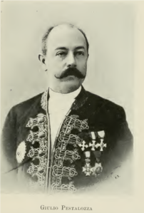 Giulio Pestalozza.  Włoski dyplomata, który pośredniczył w traktacie Derwisza Illig 1904-1905.png