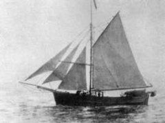 Amundsen's Gjoa was the first vessel to transit the passage. Gjoa.jpg