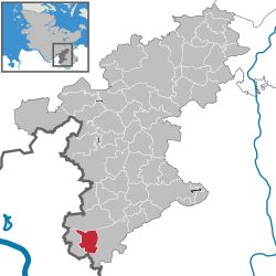 Glinde - Carte