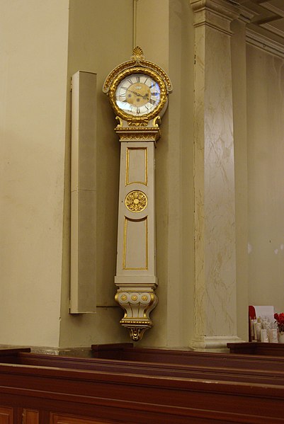 File:Gothenburg Cathedral Wall Clock1.jpg