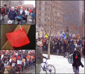 Descrizione dell'immagine Quebec student strike 2005 (montage) .png.