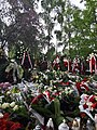 Grób posła Jerzego Wilka na cmentarzu komunalnym Agrykola (maj 2021)