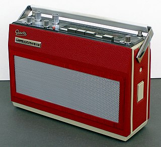 Ein Transistorradio ist ein Ru