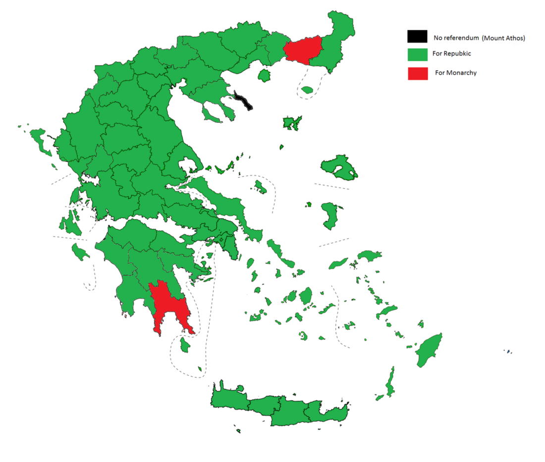 Referendum w Grecji w 1974 roku