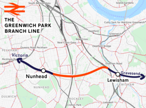 300px greenwich park branch line