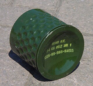 <span class="mw-page-title-main">HB 876 mine</span> Air-dropped frag mine