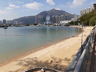 Castle Peak Beach Beach in Tuen Mun, New Territories, Hong Kong