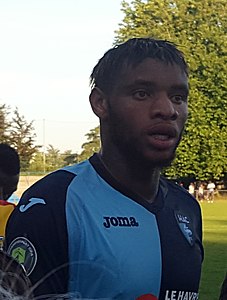 Harold Moukoudi - Lens B - Le Havre B (13-08-2016) .jpg