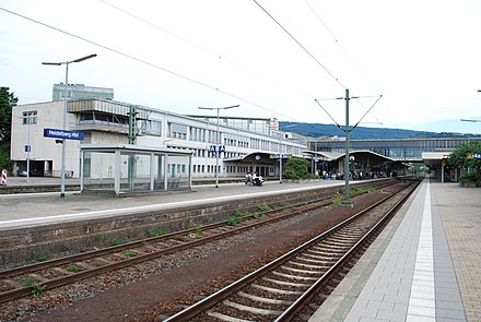 stacja kolejowa Heidelberg Hauptbahnhof