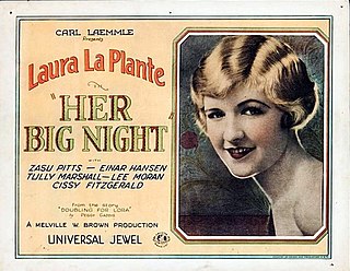 <i>Her Big Night</i> 1926 film
