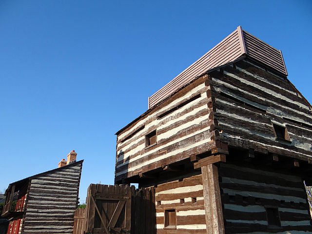 Historic Fort Wayne, seen here in 2014, is a recreation of the 1815 garrison.