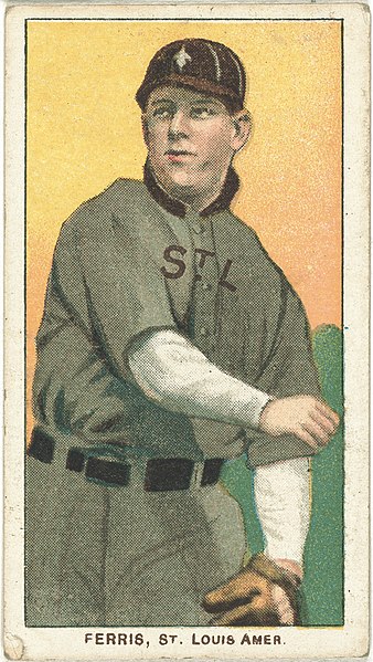 File:Hobe Ferris, St. Louis Browns, baseball card portrait LCCN2008676621.jpg