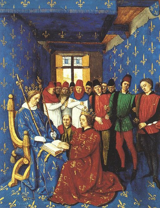 Hommage of Edward I to Philippe le Bel