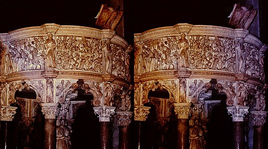 Pulpit in Cathedral of Pisa