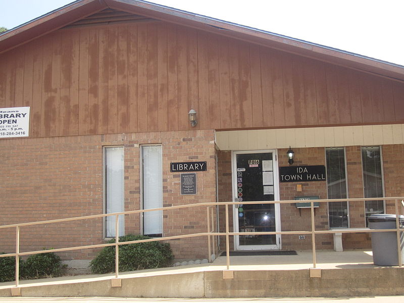 File:Ida Village Hall and Library, Ida, LA IMG 6341.jpg