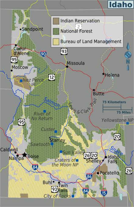 Idaho public lands