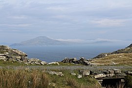 Clare Island sett fra Inishturk