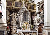 Главный алтарь. Благовещение Марии. 1678—1681. Скульптор Г. Мейринг