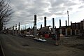 Parking garage/intermodal transit facility underconstruction in w:Hillsboro, Oregon, near Tuality Community Hospital. Will include bike lockers as well as shower facilities and electric vehicle charging stations.