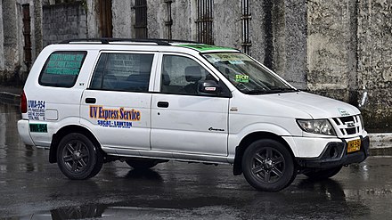 A taxi in Intramuros